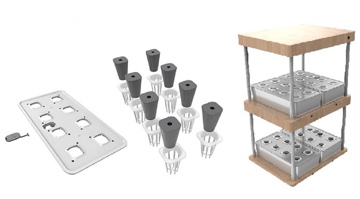 Pure Natural Bamboo Plant Growth Machine