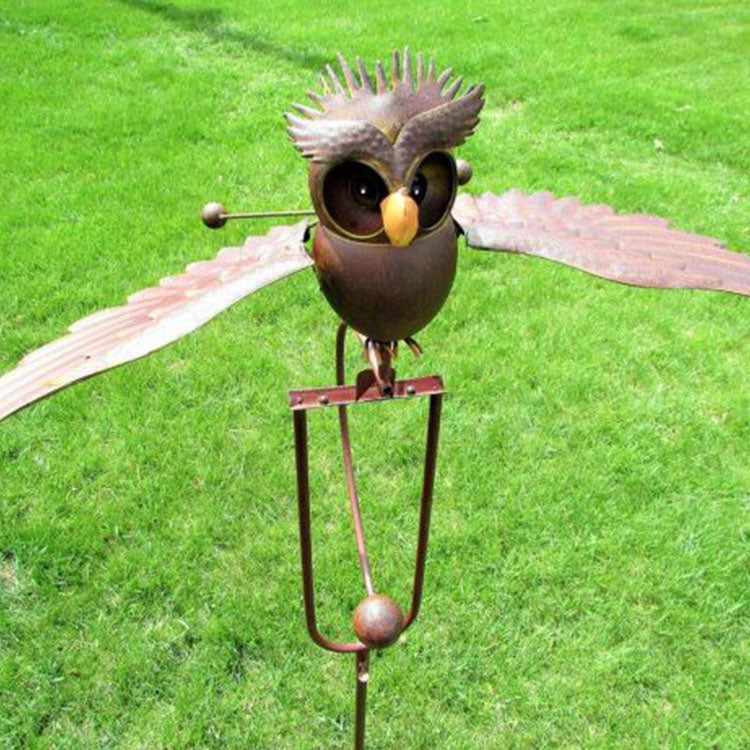 Owl Eagle Outdoor Garden Art Decoration