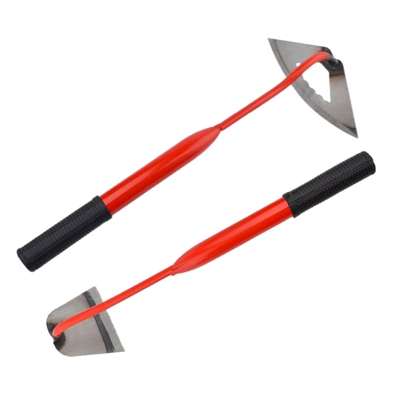 Portable Hardened Hollow Hoe Handheld Weeding Rake Planting Vegetable Farm Garden Agriculture Weeding Tool Garden Gadget