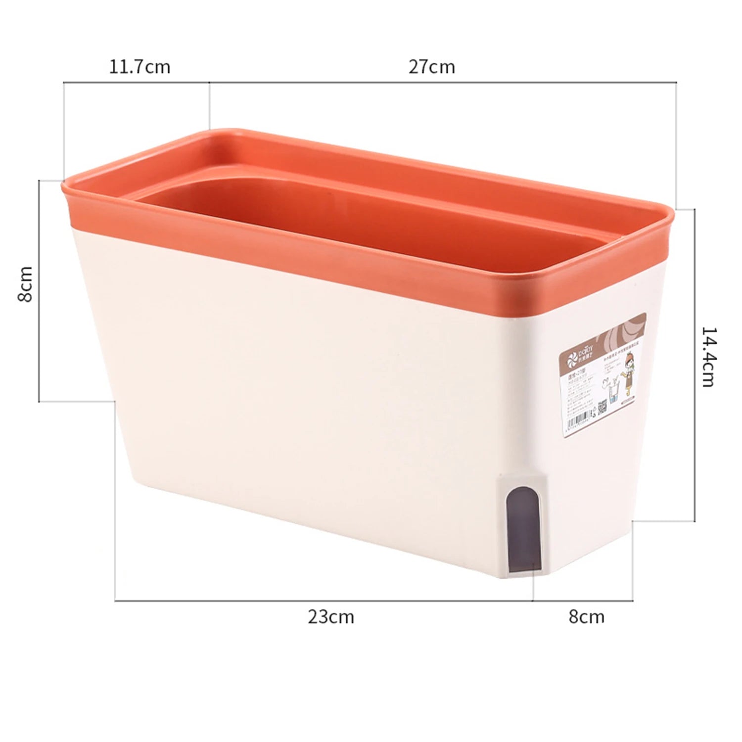 Rectangular Planter Flower Decorative Garden Planter Garden Plant Pot Indoor Plants Flowers Planter Decorative Planter