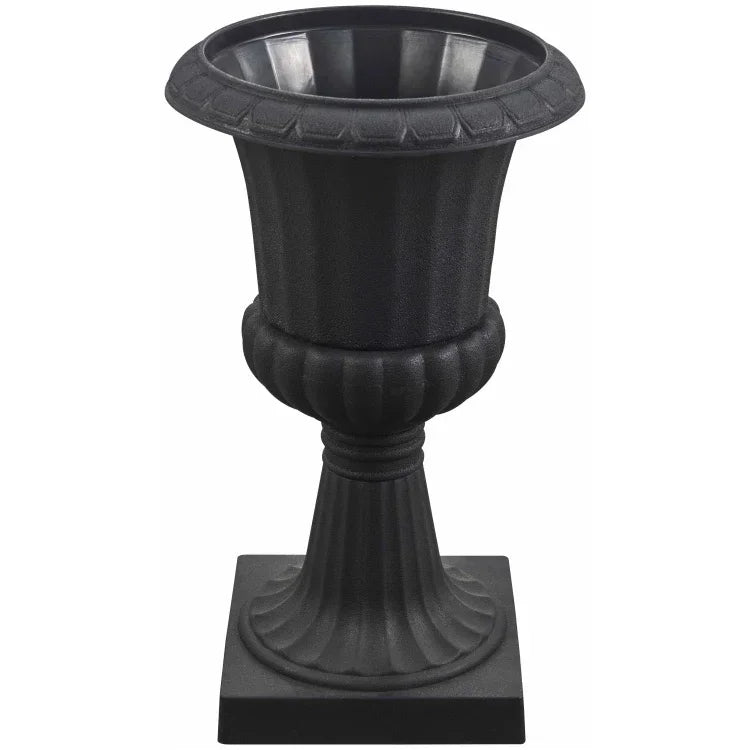 Black White Plastic Vase Wedding Stage Large Vase Decoration Home Furnishings Garden Balcony Courtyard Flower Pot Ornaments