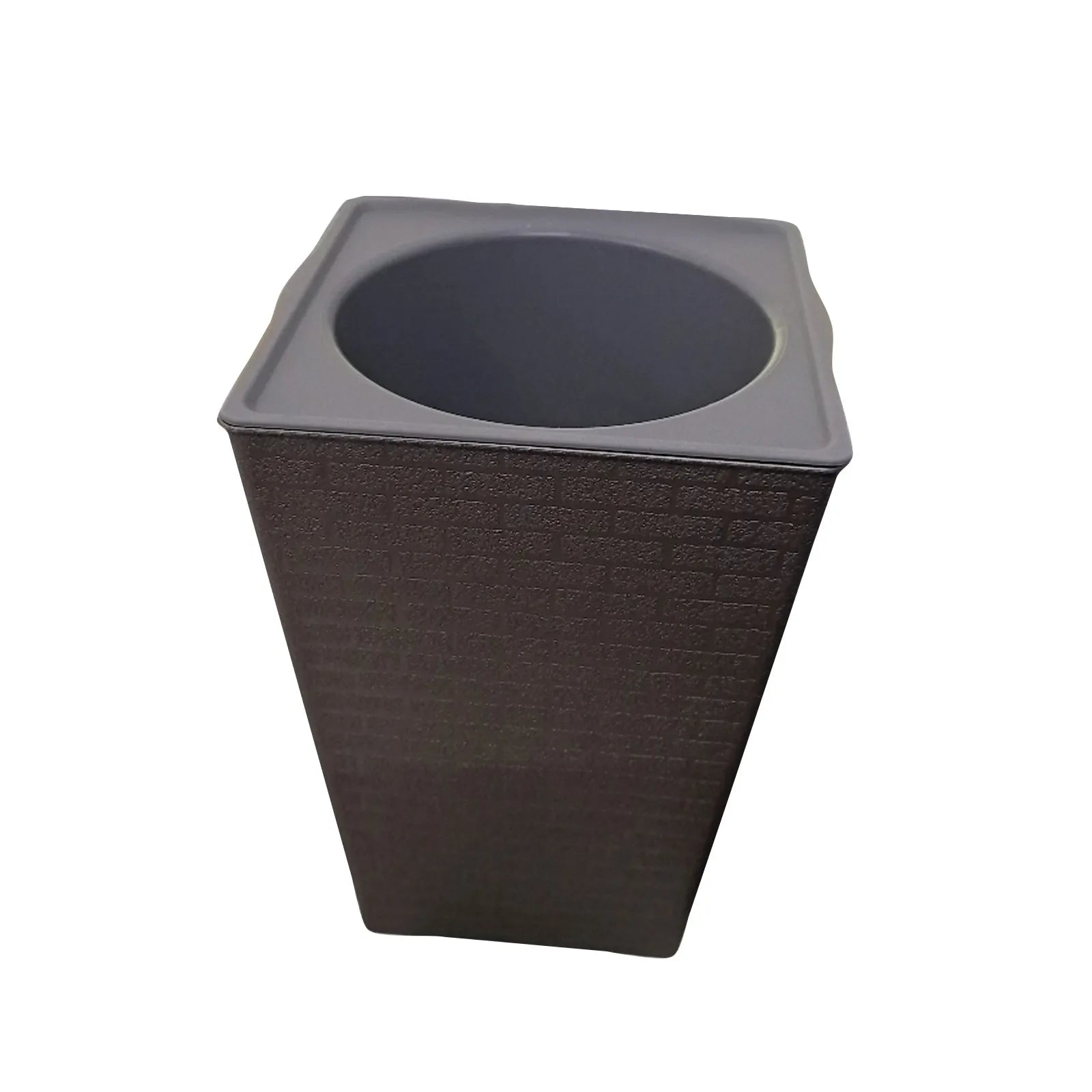 Large Flowerpot Imitation Metal Plastic Tall Planter Garden Accessories Brick Pattern Square Flower Pots With Inlet Watering