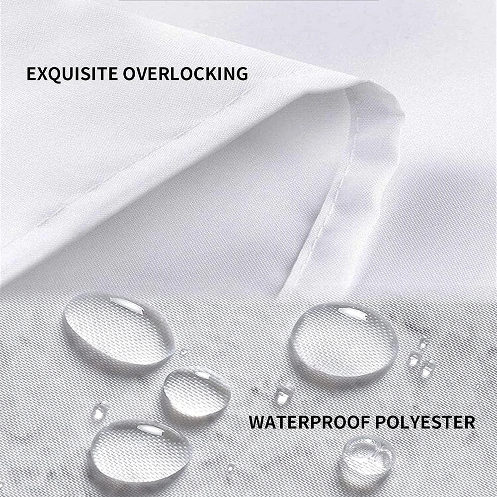 Christmas SnowmanprintingLinenShowerCurtainWaterproofBathCurtainsForBathroomBathtubLargeBathingCoverwithHooks