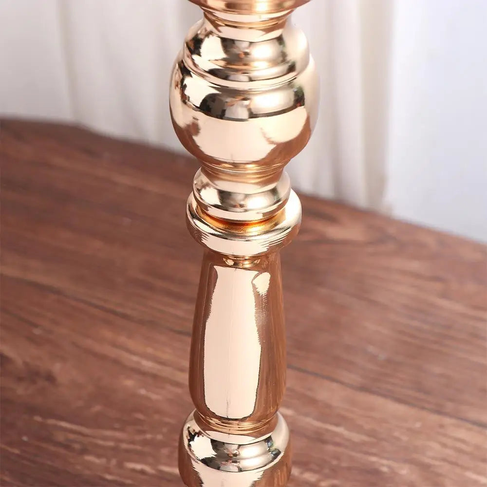 Table Gold Iron Vase Candle Holder Arrangement Wedding Flower Centerpiece Vase Wedding Props Vase Home Decoration Furnishings