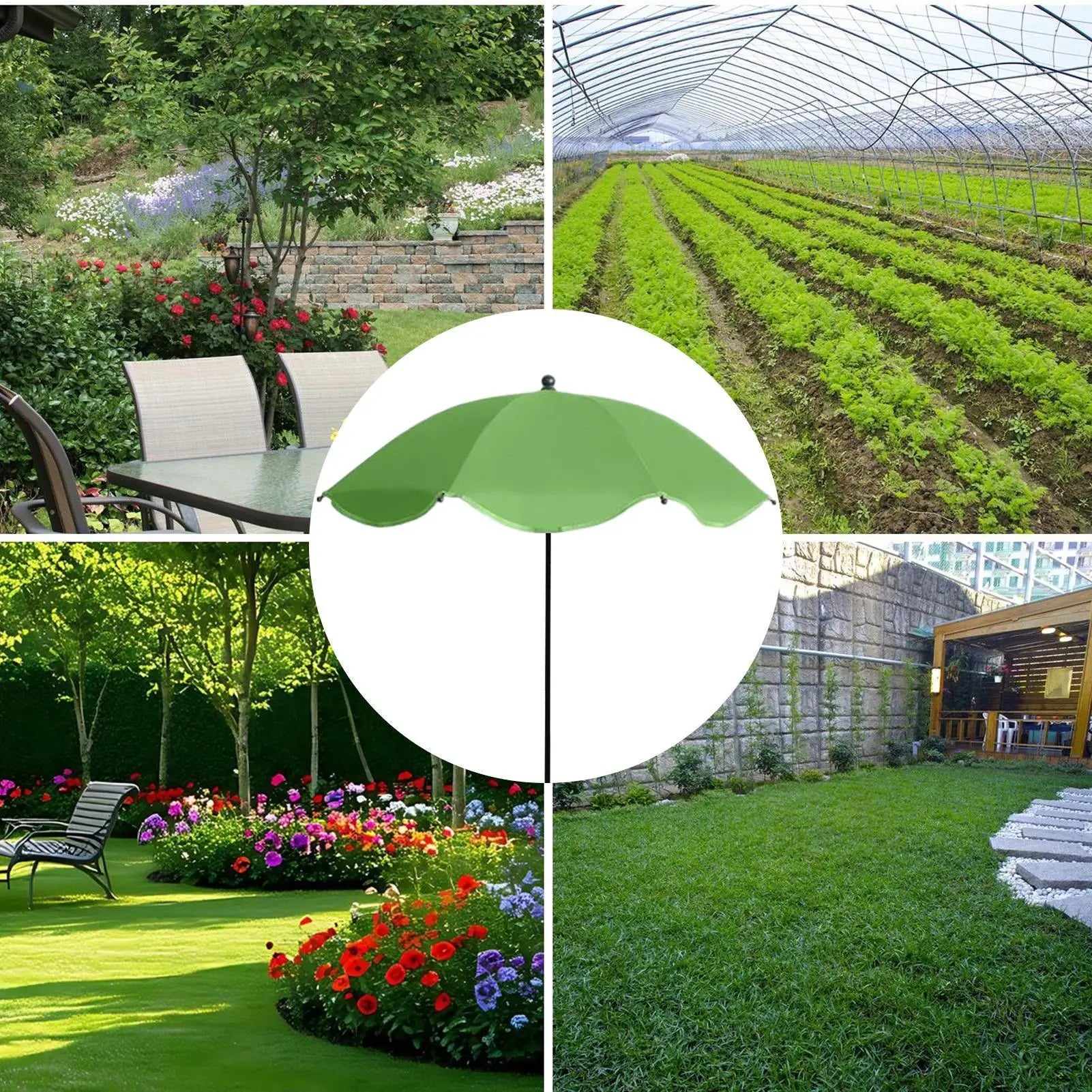 Shade Cloth for Garden Adjustable Outdoor Umbrella Gardening Supplies Patio Umbrellas Plant parasol Flowers Plants Shade Cover