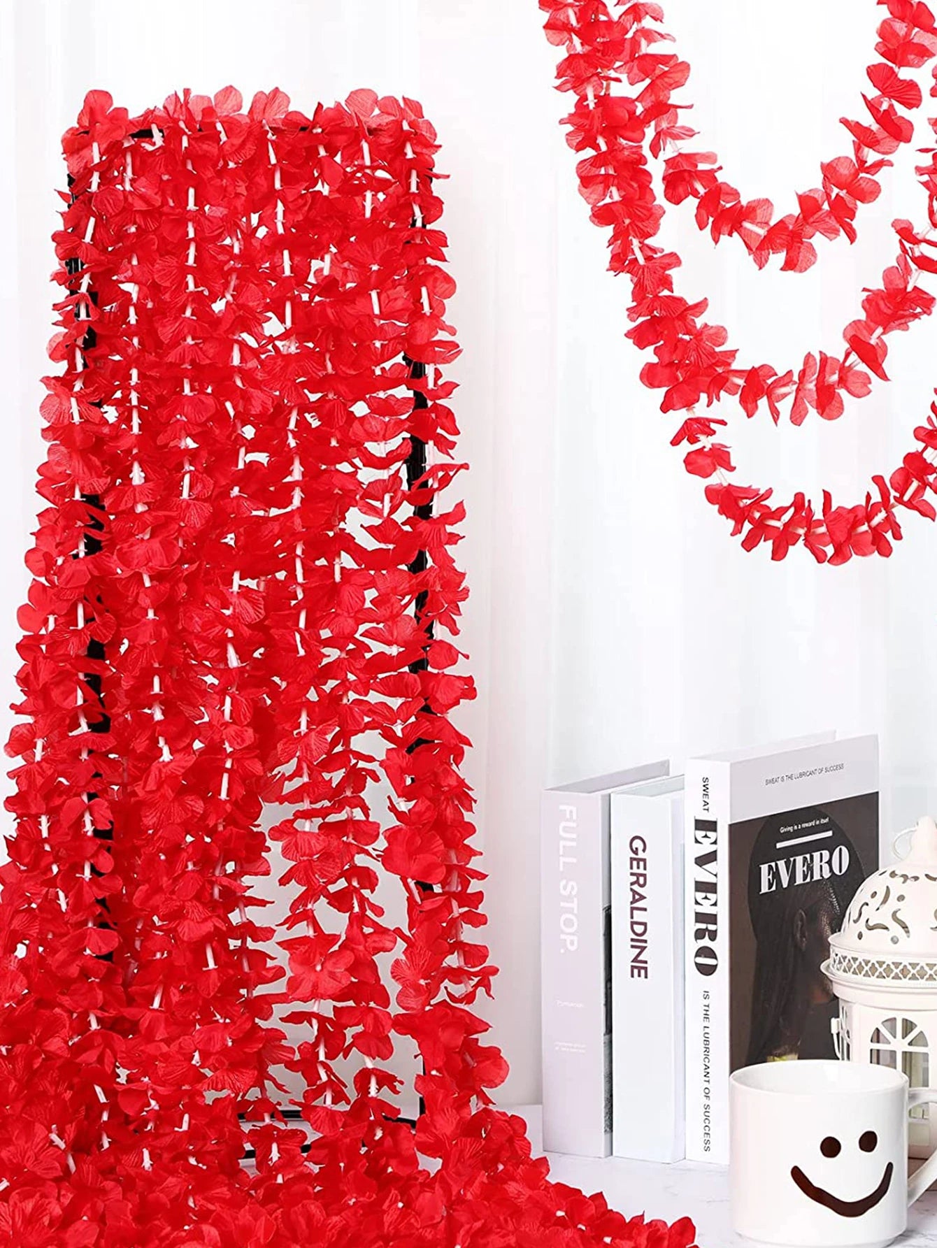 Artificial Plants Vine Home Furnishing Birthday Party Decoration Outdoor Garden Valentine's Day Bridal Wreath Wedding Arch Props