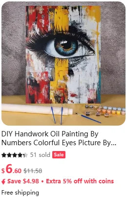 African Woman Paint By Numbers HandPainted Kit On Canvas DIY Oil Painting Set Pictures By Number Home Decoration Wall Art Gift