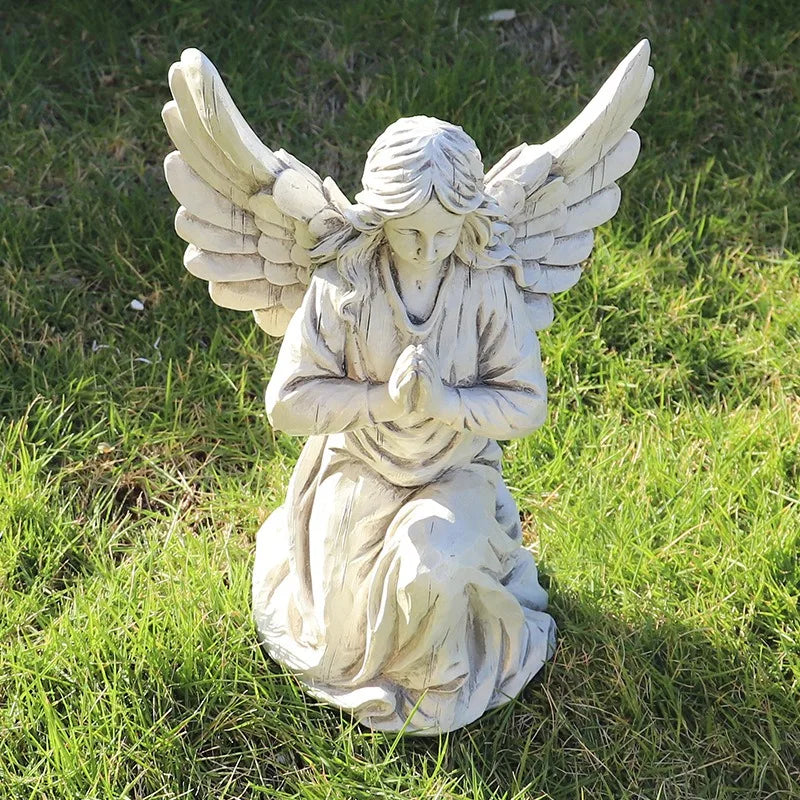 Garden Decoration Ornaments Creative Soft Furnishings Religious Angels Nordic Resin Crafts Gifts Home Furnishings