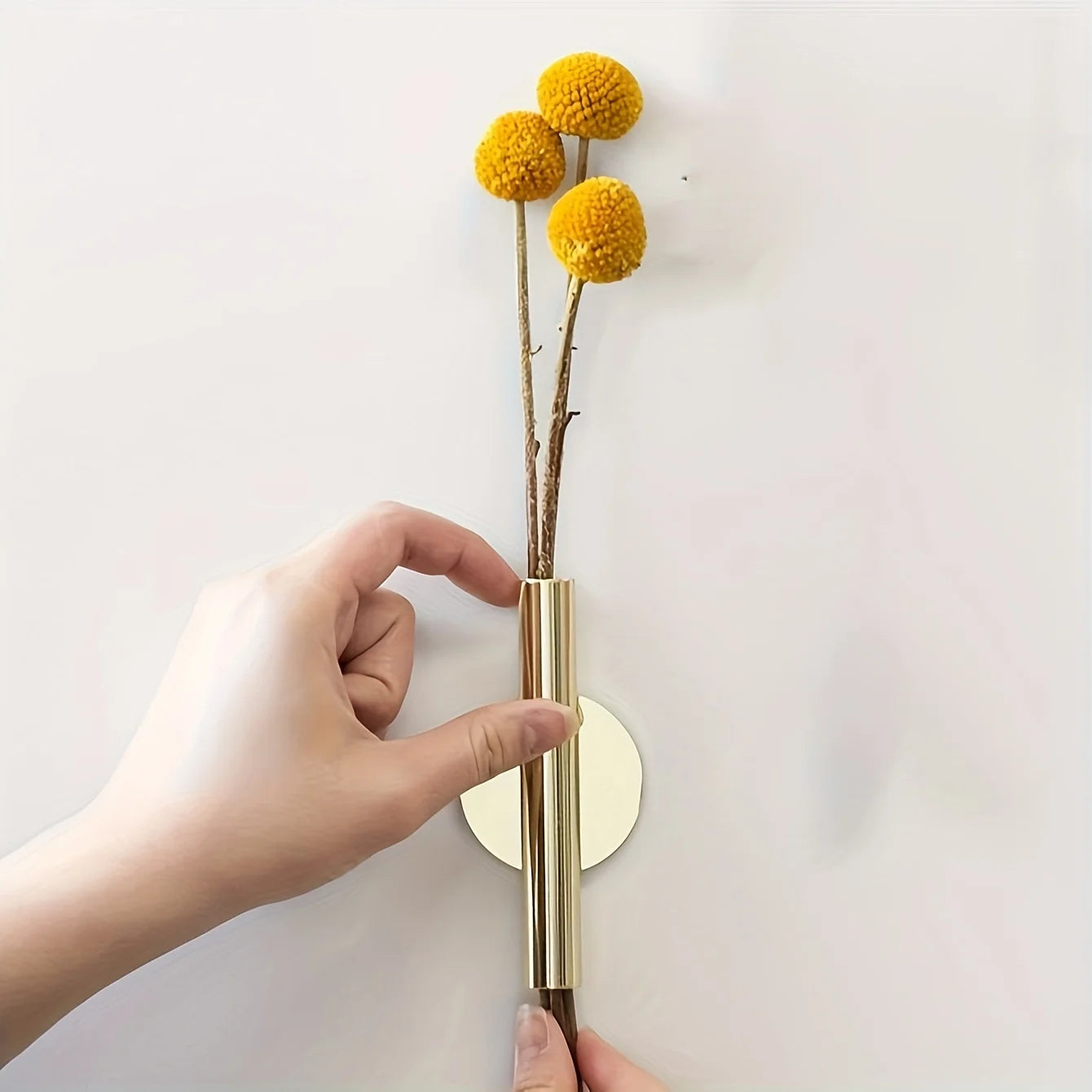 Creative Wall-mounted Flower Vase European Style Hanging Planter Hydroponics Pots For Home Office Living Room Decoration Gift