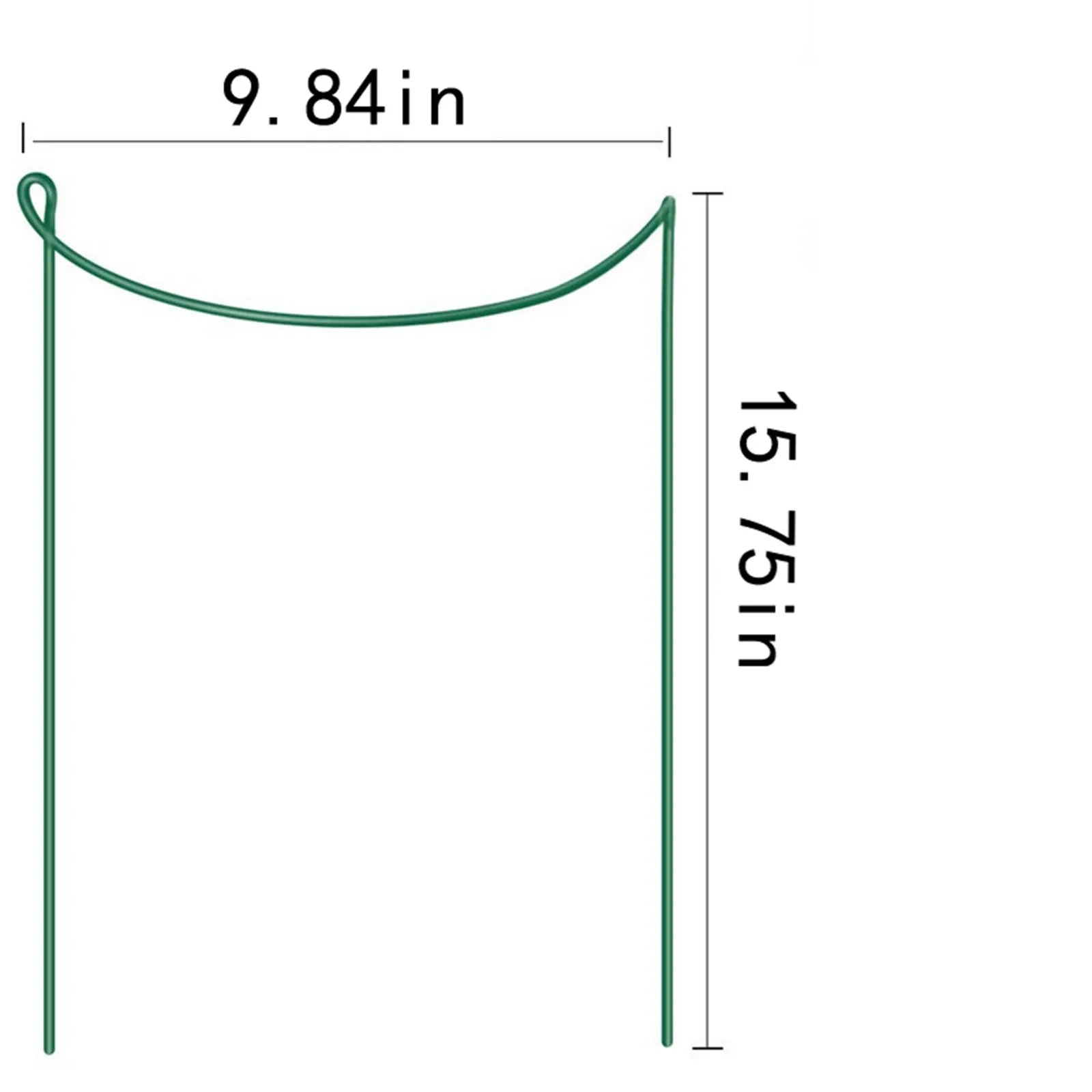6pcs Plant Support Stake Metal Ring Cage for Vegetable Growing Adjustable Stand Support For Flowers Plants Home Gardening Tools