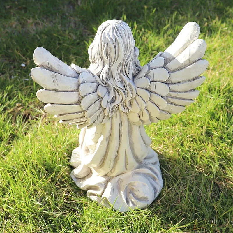 Garden Decoration Ornaments Creative Soft Furnishings Religious Angels Nordic Resin Crafts Gifts Home Furnishings
