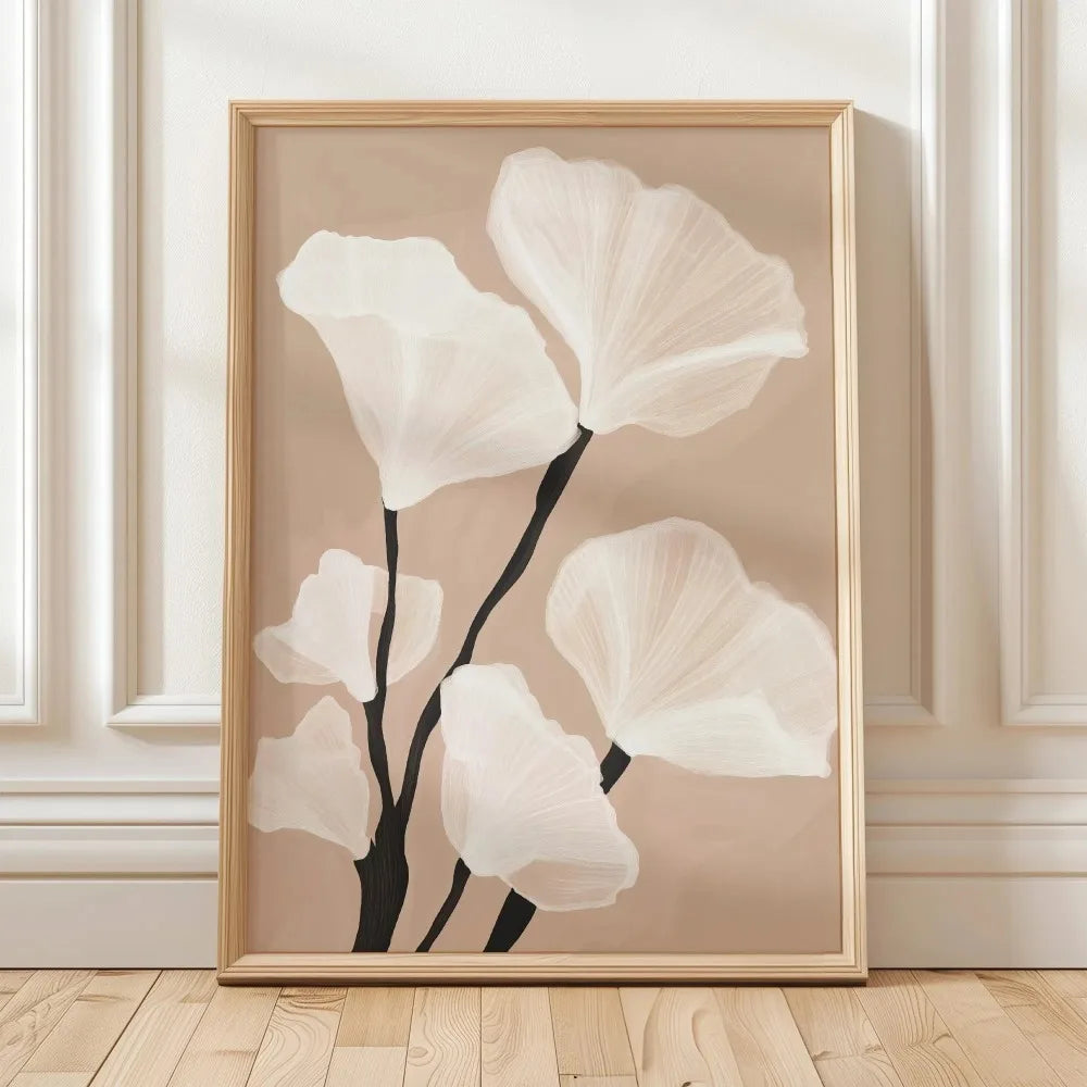 1 Frameless Retro Floral Print,Unique Creative Aesthetic Decor,Spring Decor Painting,Minimalist Wall Art,Living Room Bedroom Art