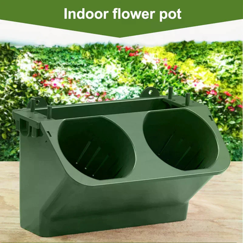 Wall Planter Flower Pot Hanging Vertical Garden Suculent Outdoor Flowerpoter Home Decor Gardening Gadgets Accessories Basket