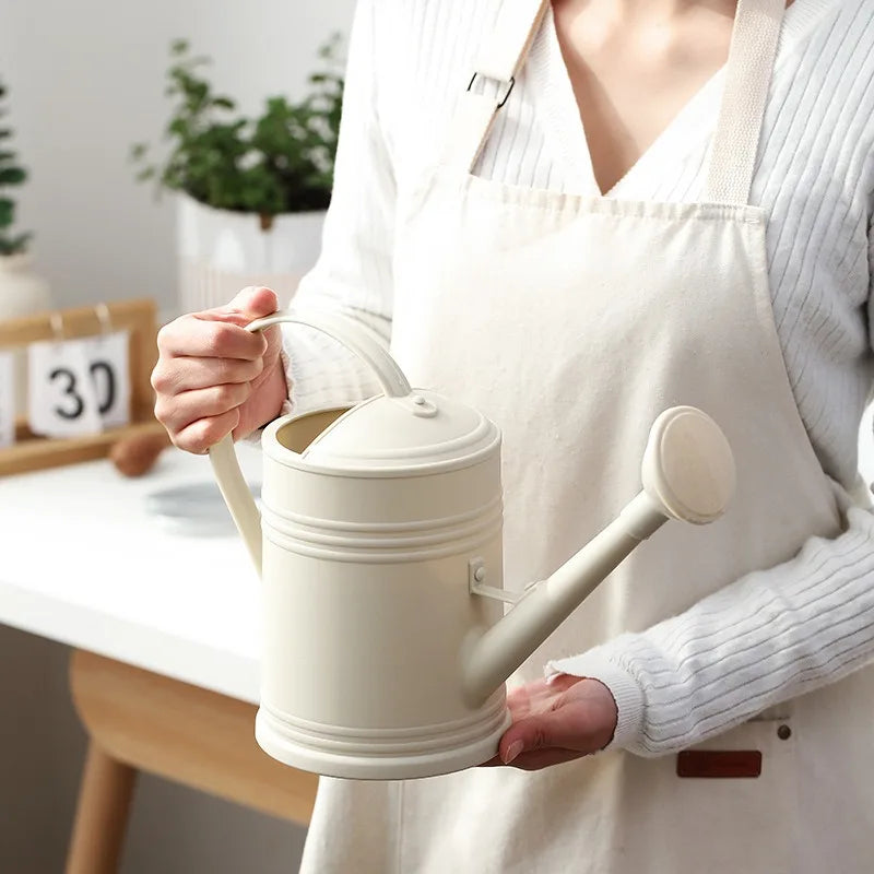 2L Watering Can with Long Spout for Indoor Plant Care Garden Use and Balcony Gardening Home Furnishings