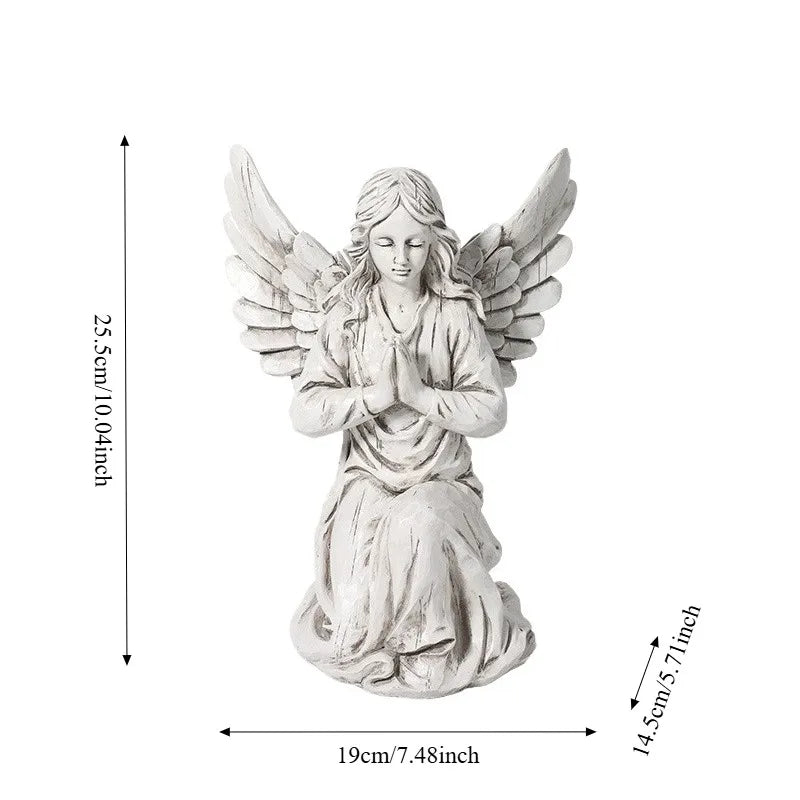Garden Decoration Ornaments Creative Soft Furnishings Religious Angels Nordic Resin Crafts Gifts Home Furnishings