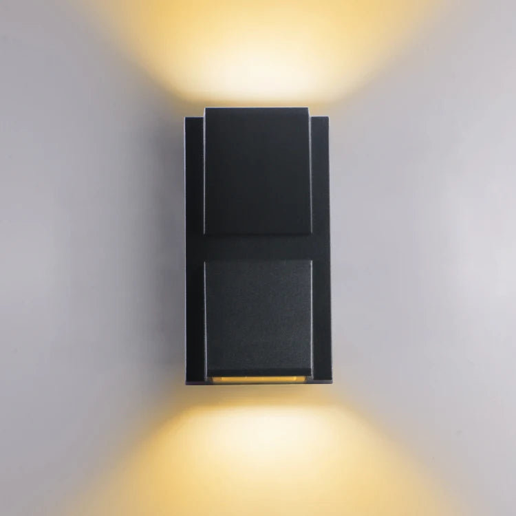 Waterproof 6W 10W indoor outdoor Led Wall Lamp modern ABS Home Furnishing decoration lighting Led Garden Porch Light AC85V-220V