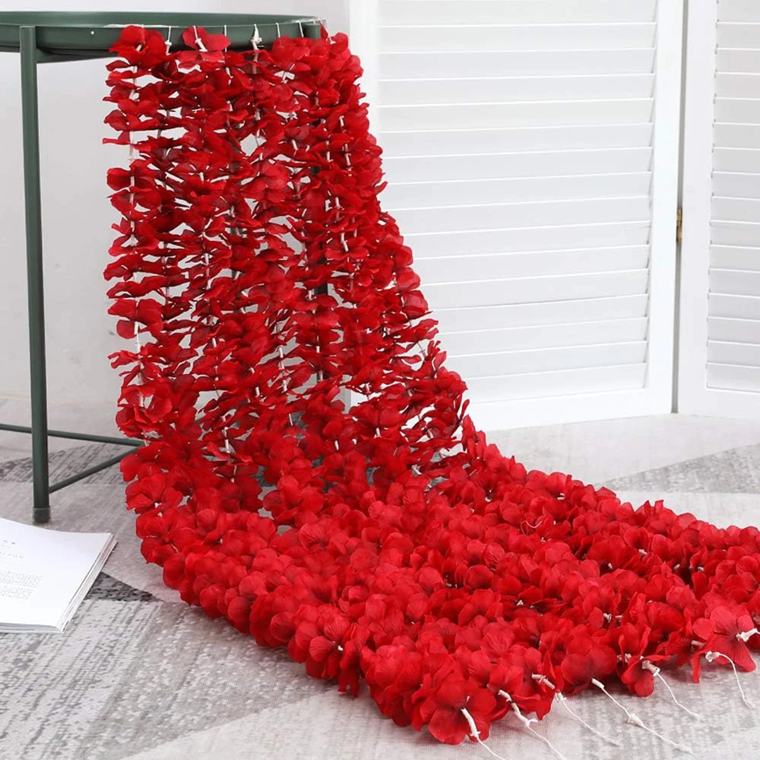 Artificial Plants Vine Home Furnishing Birthday Party Decoration Outdoor Garden Valentine's Day Bridal Wreath Wedding Arch Props