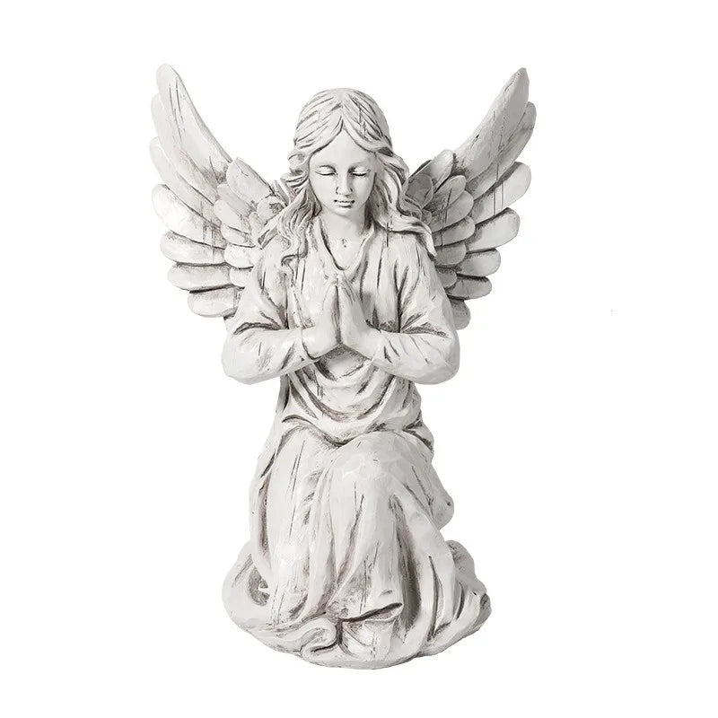 Garden Decoration Ornaments Creative Soft Furnishings Religious Angels Nordic Resin Crafts Gifts Home Furnishings