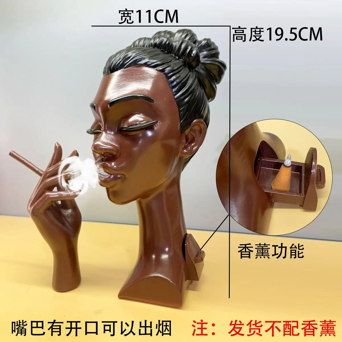 Noble Women Aromatherapy Stove Character Decor Living Room European Style Wine Cabinet Decoration Modern Crafts Home Decoration