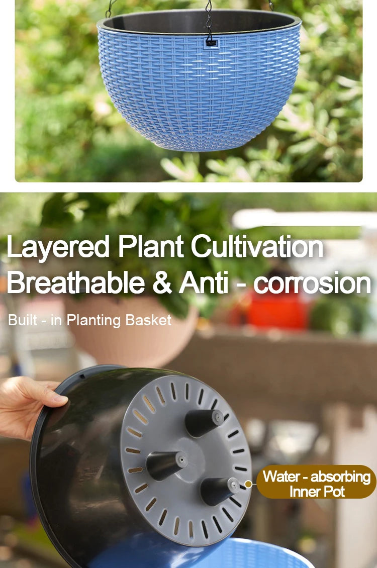 Hanging Plant Pot Flower Pot Planters for Hanging Flowers Outside Macrame Plant Hanger Vases Projectors for The Flowerpot