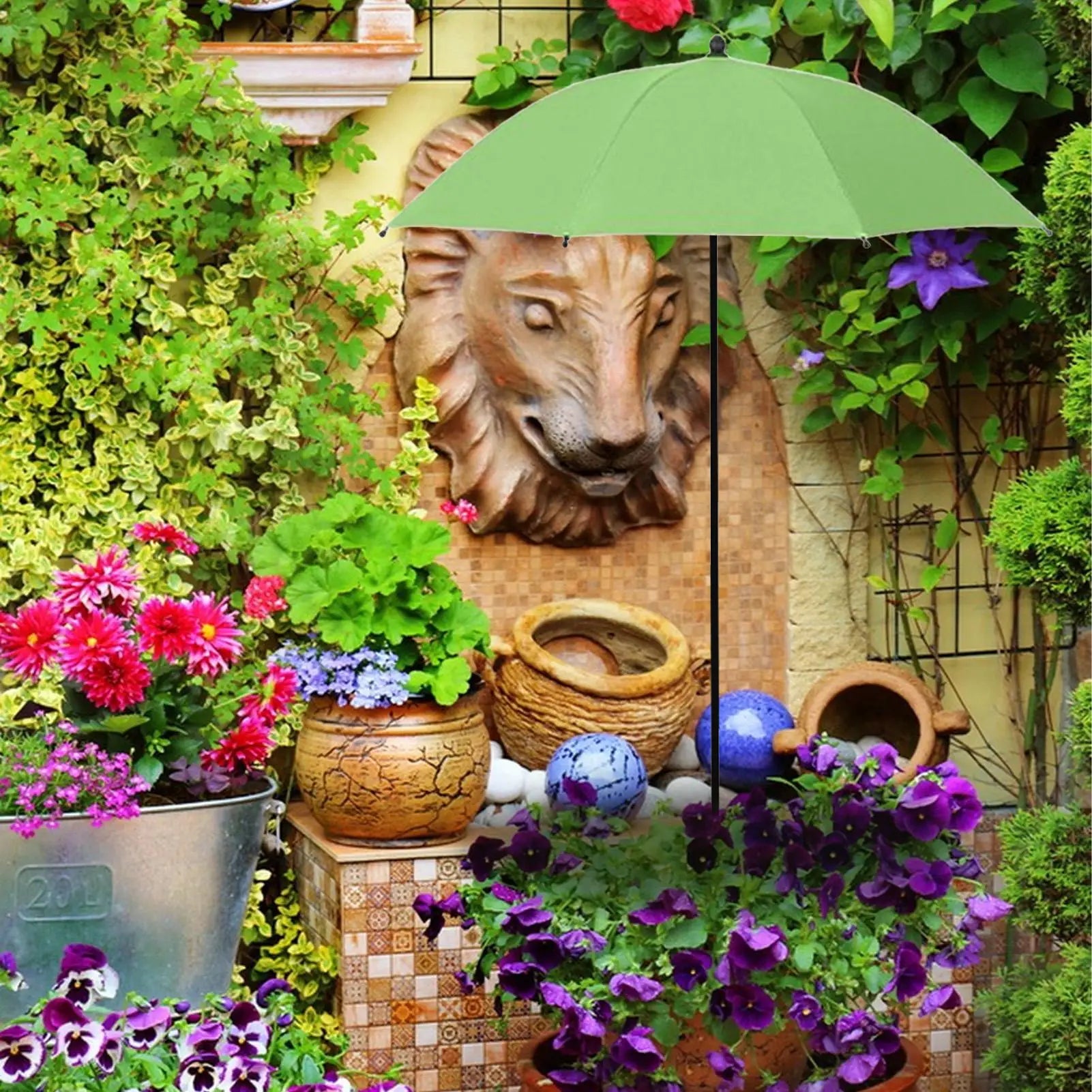 Shade Cloth for Garden Adjustable Outdoor Umbrella Gardening Supplies Patio Umbrellas Plant parasol Flowers Plants Shade Cover