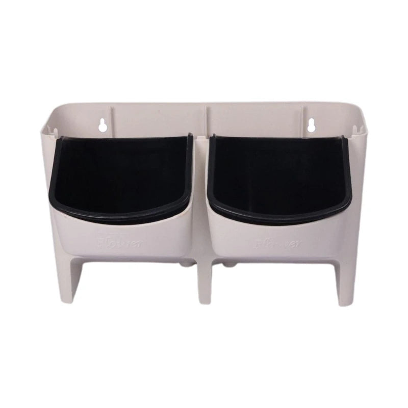 Hanging Wall Planter for Indoor Outdoor Plant Strawberries Flowers Stackable Vertical Flower Pot Garden Balcony Home Y5GB