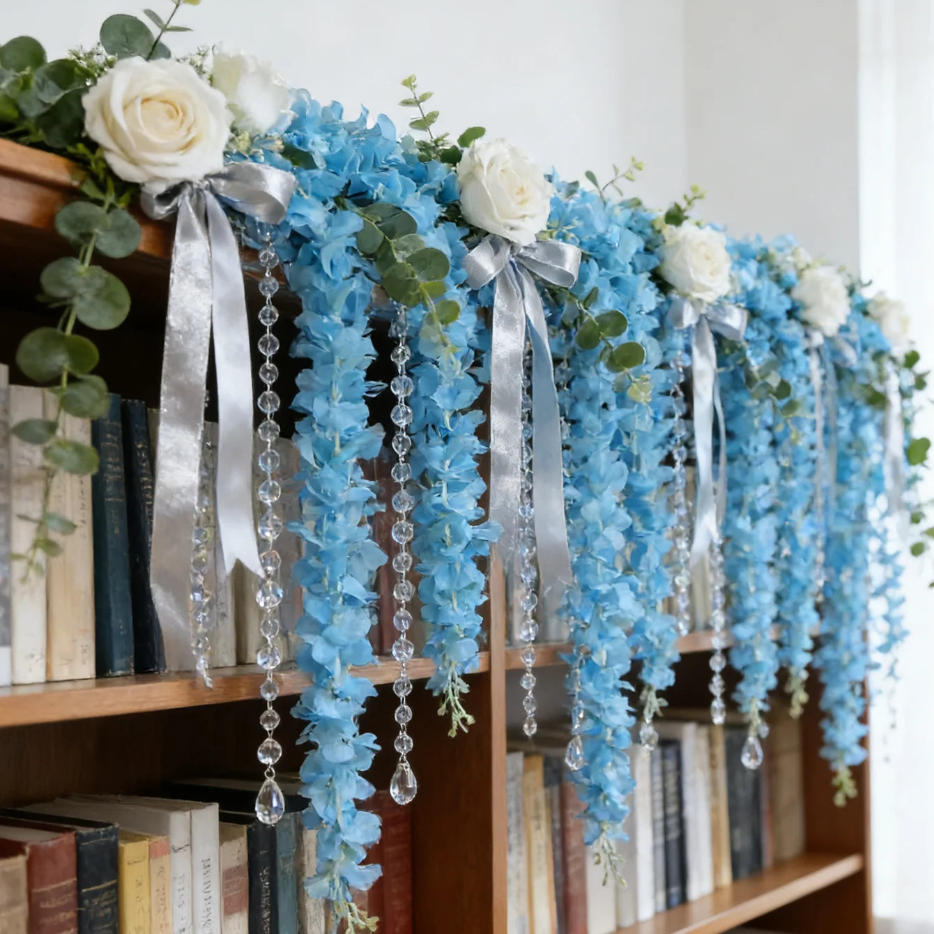 Artificial Plants Vine Home Furnishing Birthday Party Decoration Outdoor Garden Valentine's Day Bridal Wreath Wedding Arch Props