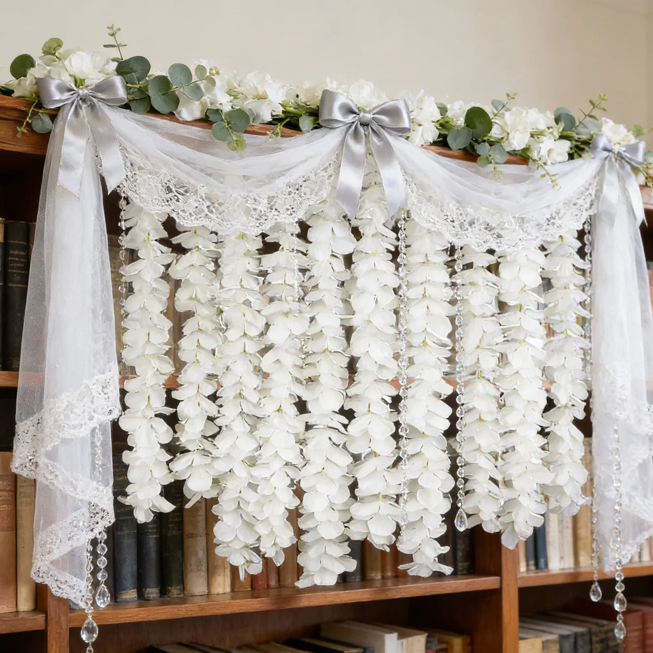 Artificial Plants Vine Home Furnishing Birthday Party Decoration Outdoor Garden Valentine's Day Bridal Wreath Wedding Arch Props