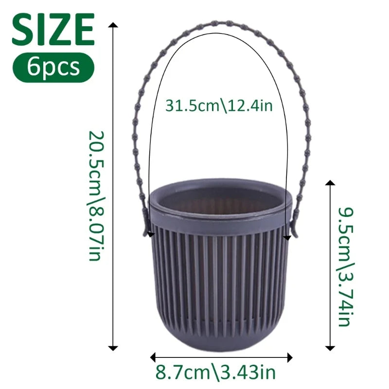Plant Hangings Basket for Succulents Wall Flower Pots Desktops/Hangings Plant Hanger Garden Household Home Decors flower pot