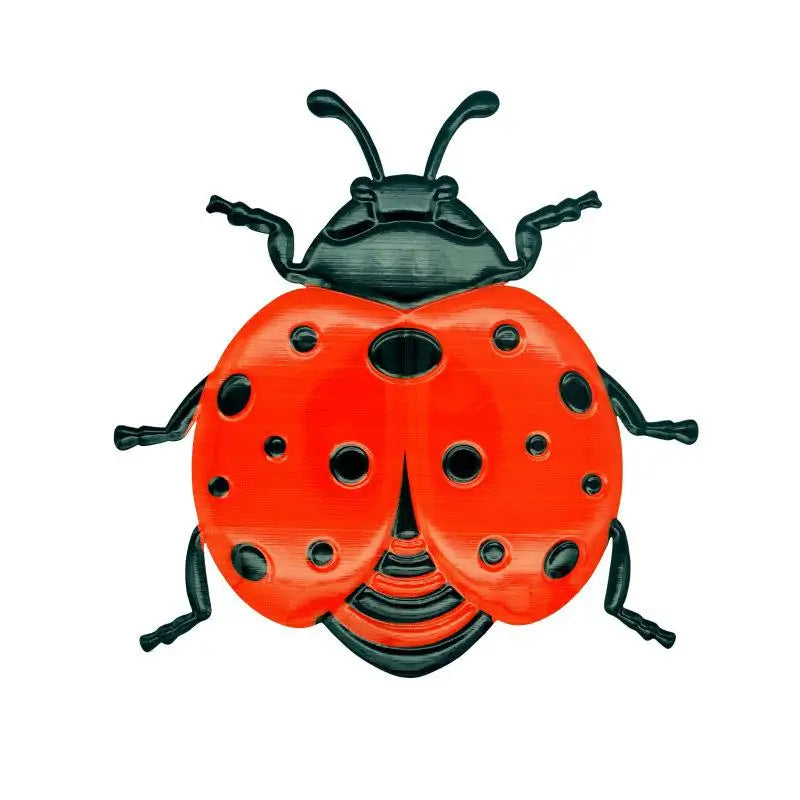 New 1/3pcs Iron Bees Ladybugs Butterflies Wall Decor Garden Decoration Outdoor Indoor Metal Craft Vibrant Home Furnishings