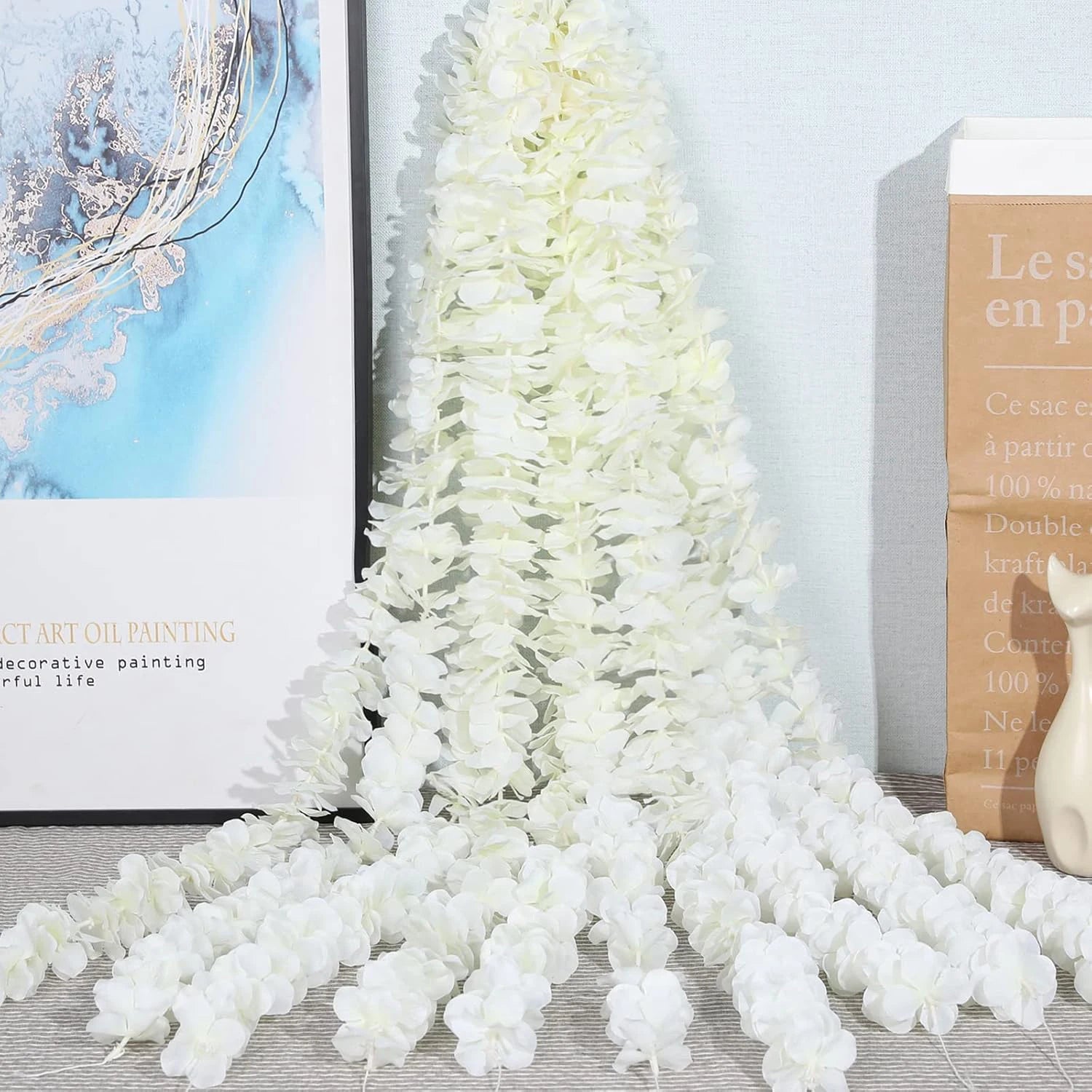 Artificial Plants Vine Home Furnishing Birthday Party Decoration Outdoor Garden Valentine's Day Bridal Wreath Wedding Arch Props