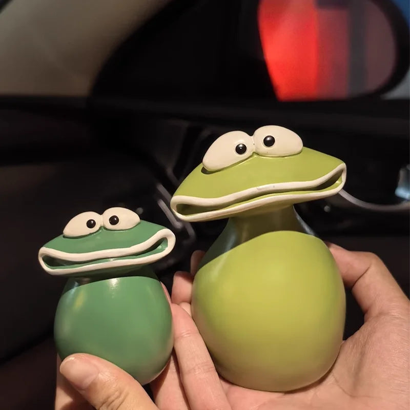 Cartoon Creative Big Mouth Frog Garden Balcony Desktop Decoration Rural Home Furnishings Creative Fashion Decoration Toys