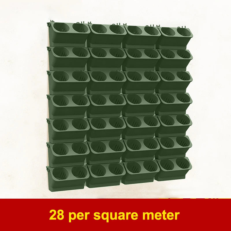 Wall Planter Flower Pot Hanging Vertical Garden Suculent Outdoor Flowerpoter Home Decor Gardening Gadgets Accessories Basket