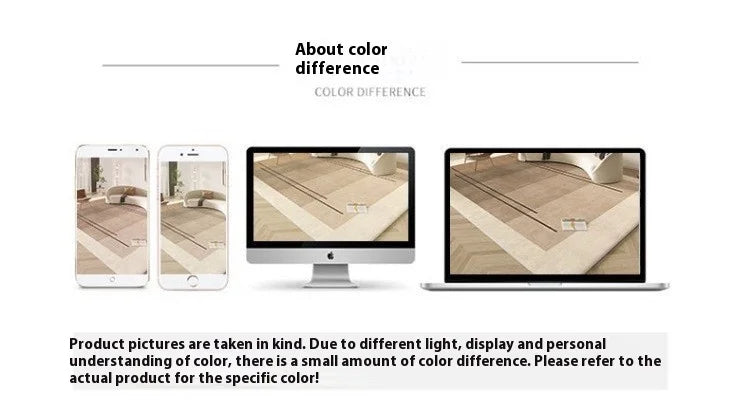 VIKAMA Creative Banknote Long Strip Floor Mat Soft And Anti-Slip Bedroom Bedside Blanket Bay Window Blanket Home Decoration