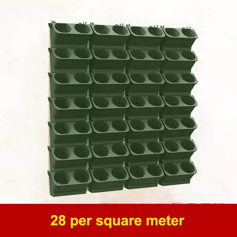 Wall Planter Flower Pot Hanging Vertical Garden Suculent Outdoor Flowerpoter Home Decor Gardening Gadgets Accessories Basket