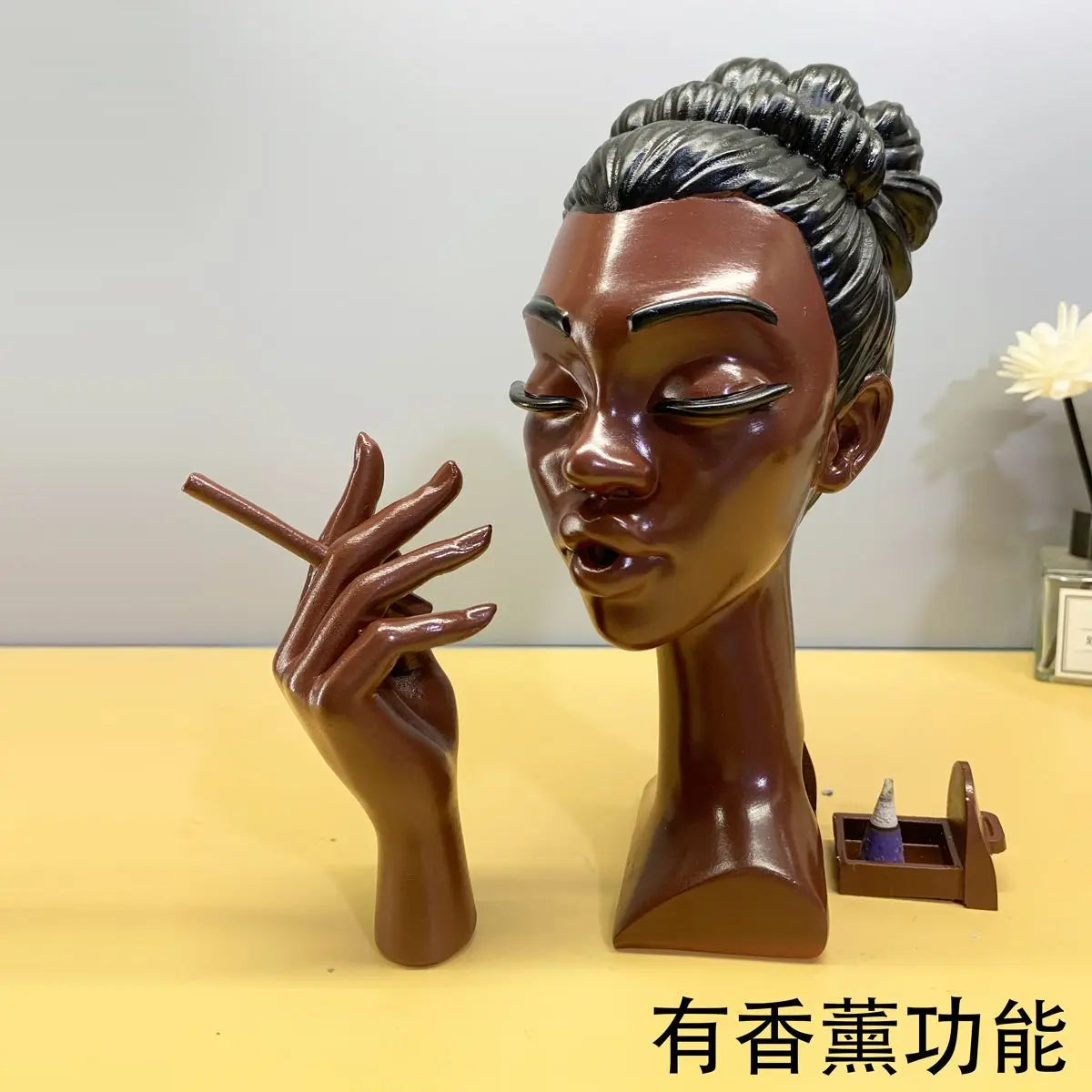 Noble Women Aromatherapy Stove Character Decor Living Room European Style Wine Cabinet Decoration Modern Crafts Home Decoration