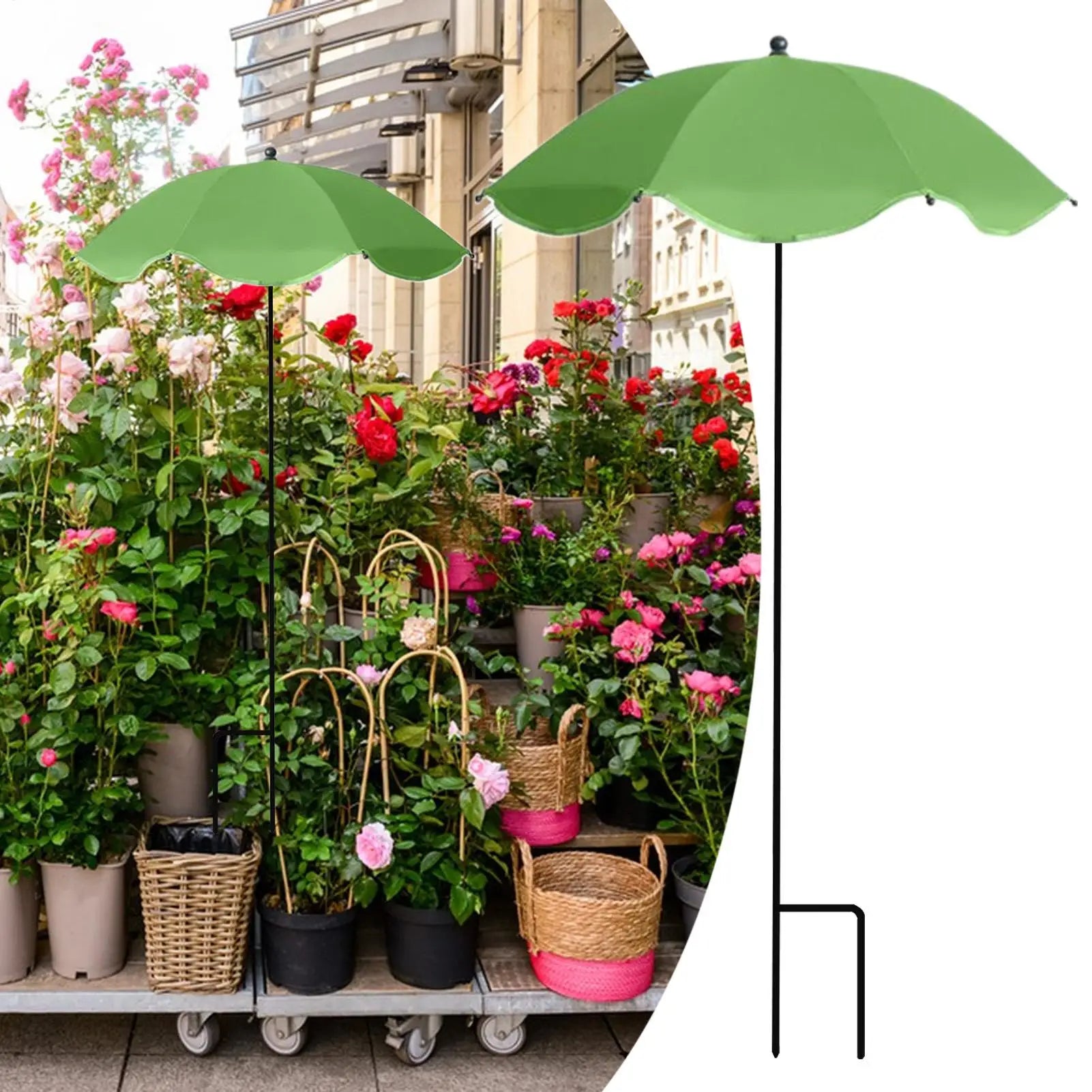 Shade Cloth for Garden Adjustable Outdoor Umbrella Gardening Supplies Patio Umbrellas Plant parasol Flowers Plants Shade Cover