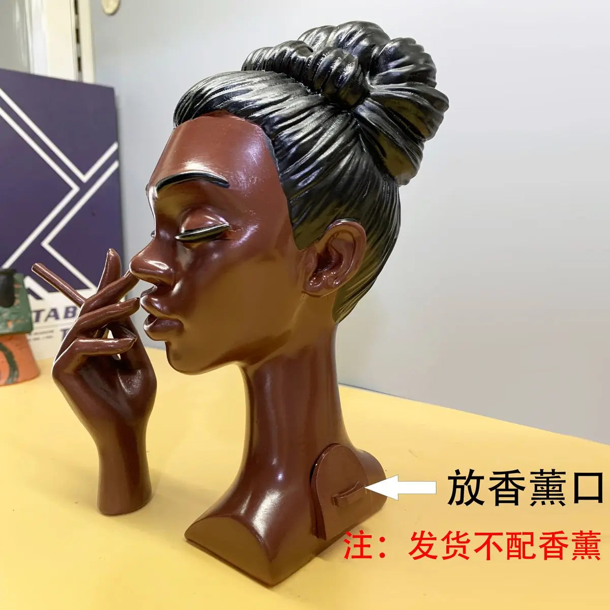 Noble Women Aromatherapy Stove Character Decor Living Room European Style Wine Cabinet Decoration Modern Crafts Home Decoration