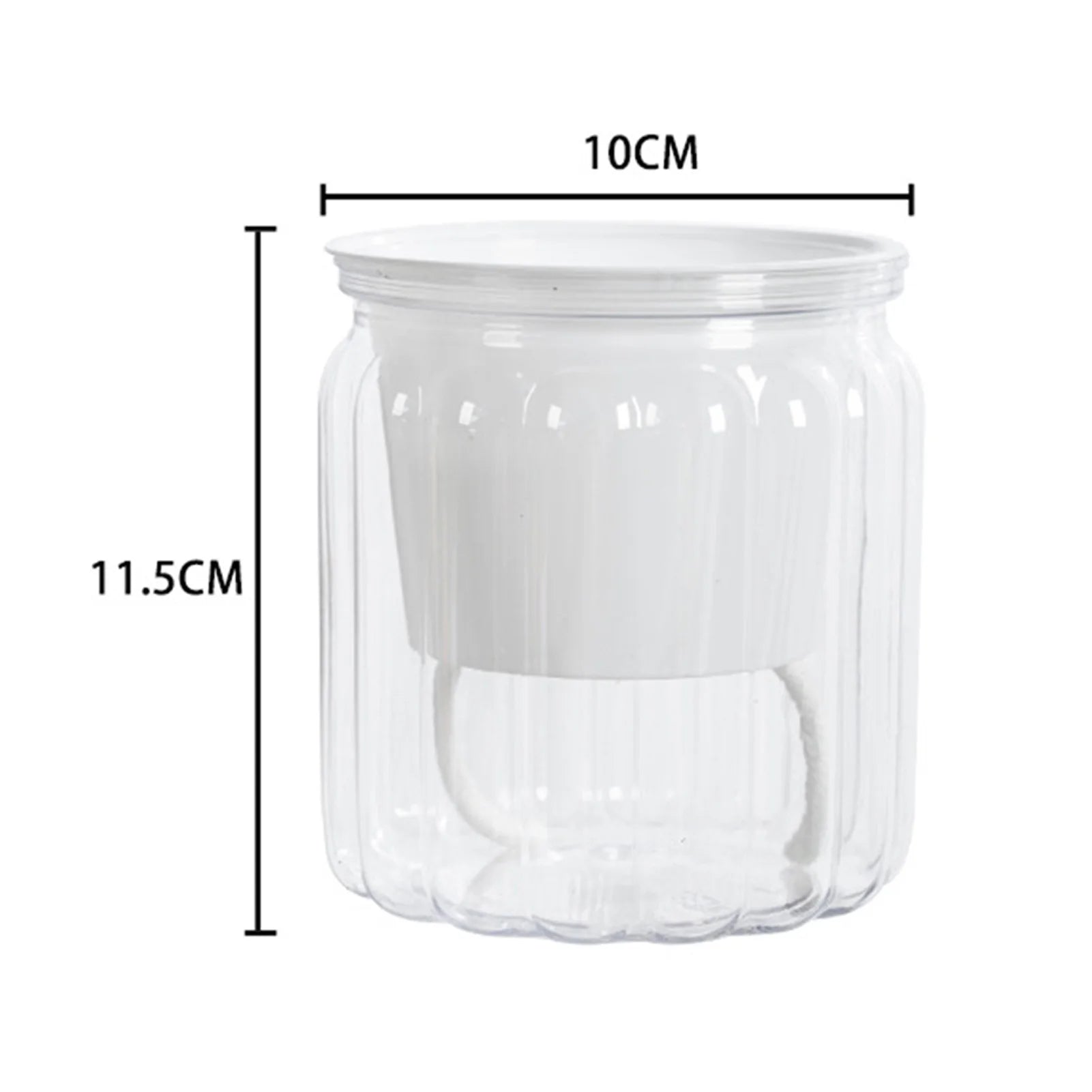 Elegant Self Watering Planter Delicate Modern Home Self Watering Flowerpot for Garden Enthusiast Lover Gift