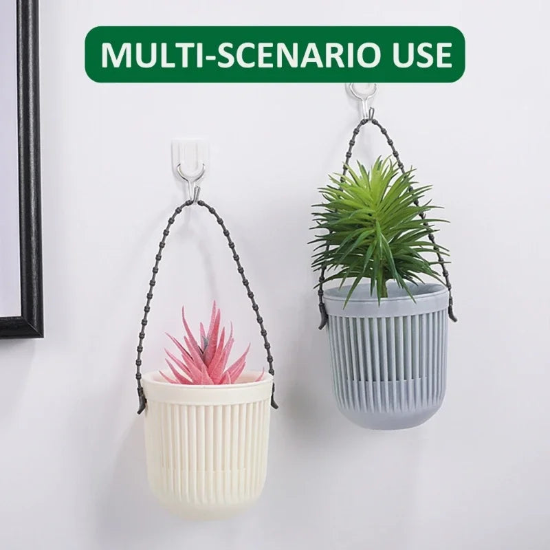 Plant Hangings Basket for Succulents Wall Flower Pots Desktops/Hangings Plant Hanger Garden Household Home Decors flower pot