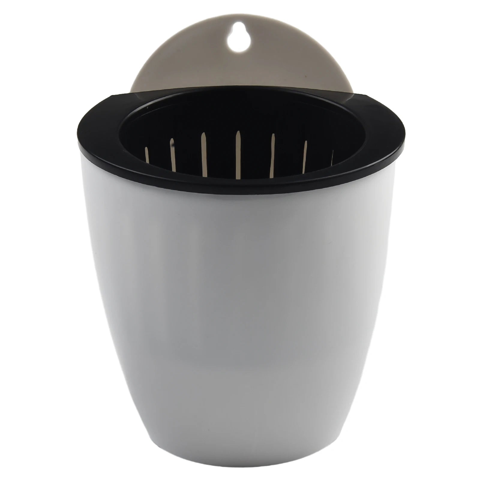 Wall-mounted Flower Pot Automatic Water-absorbing Plastic Green Dill Soil Or Hydroponics System Pot For Wall Balcony Flower Pot