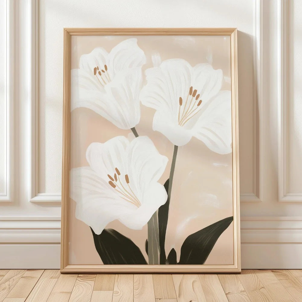 1 Frameless Retro Floral Print,Unique Creative Aesthetic Decor,Spring Decor Painting,Minimalist Wall Art,Living Room Bedroom Art