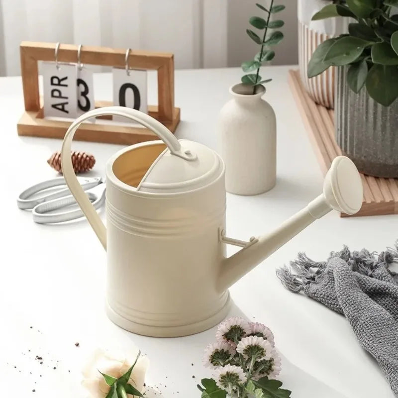 2L Watering Can with Long Spout for Indoor Plant Care Garden Use and Balcony Gardening Home Furnishings