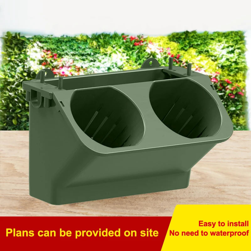 Wall Planter Flower Pot Hanging Vertical Garden Suculent Outdoor Flowerpoter Home Decor Gardening Gadgets Accessories Basket