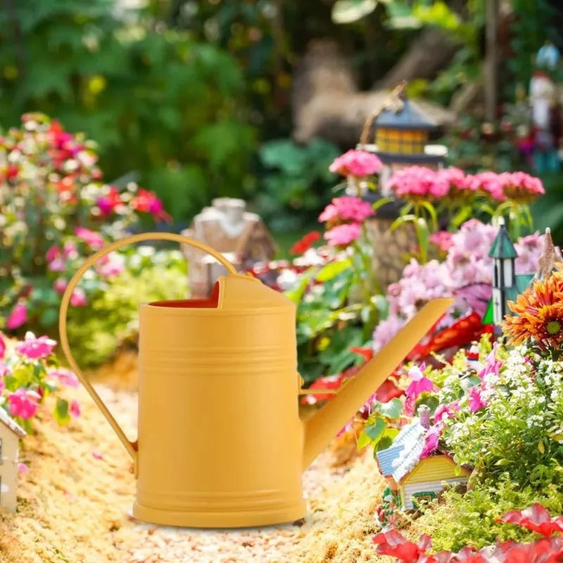 2L Watering Can with Long Spout for Indoor Plant Care Garden Use and Balcony Gardening Home Furnishings