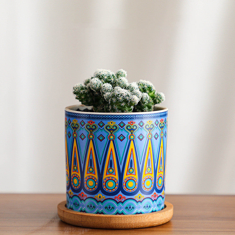 Simple Home Plant Potted Flowerpot