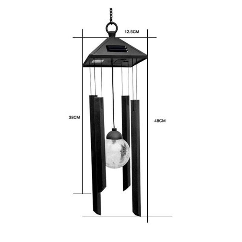 Solar lamp wind chimes lamp