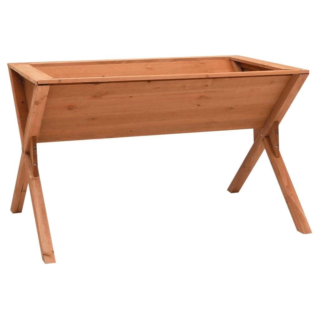 vidaXL Planter 35.4"x21.7"x22" Firwood