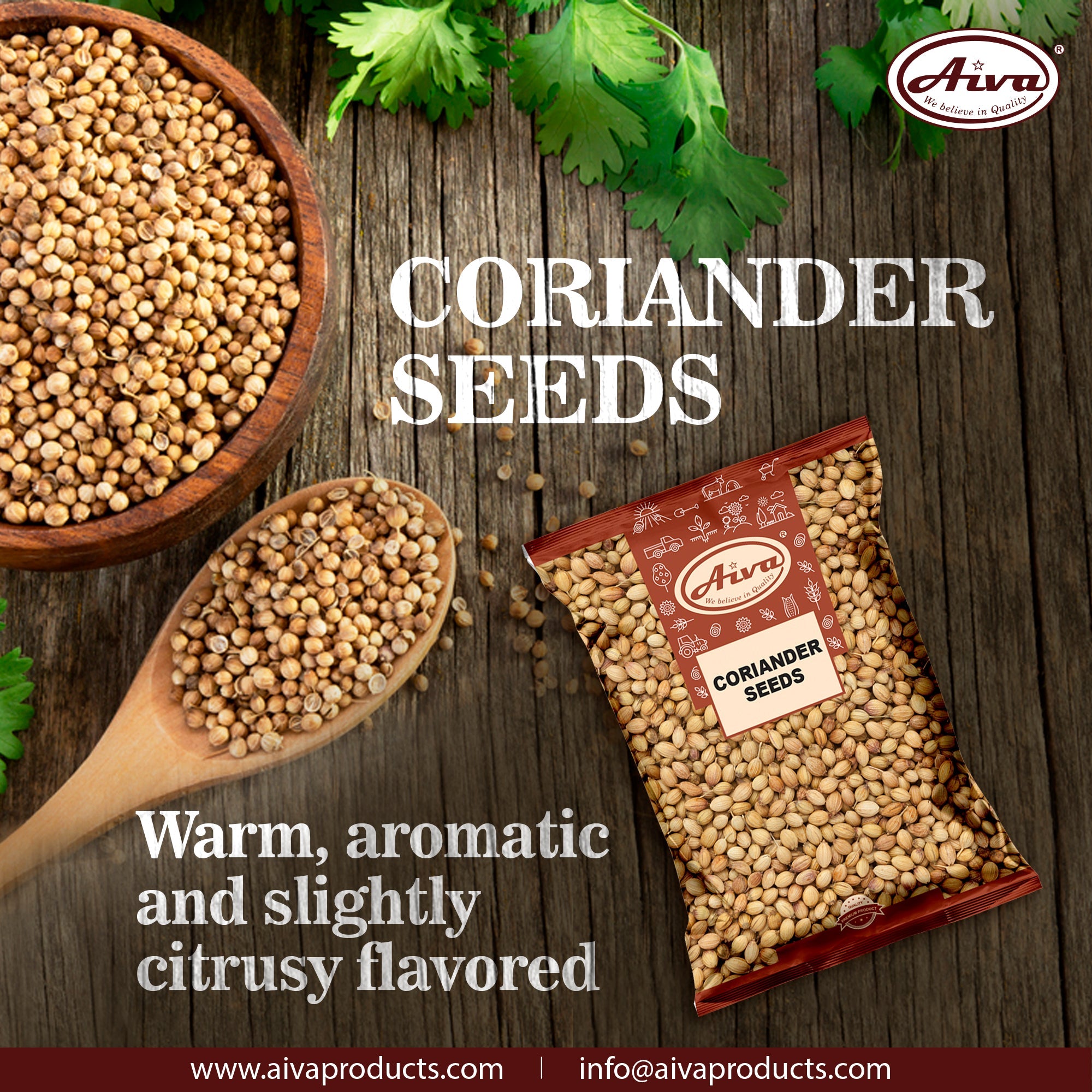 Coriander Seeds (Sabut Dhaniya)