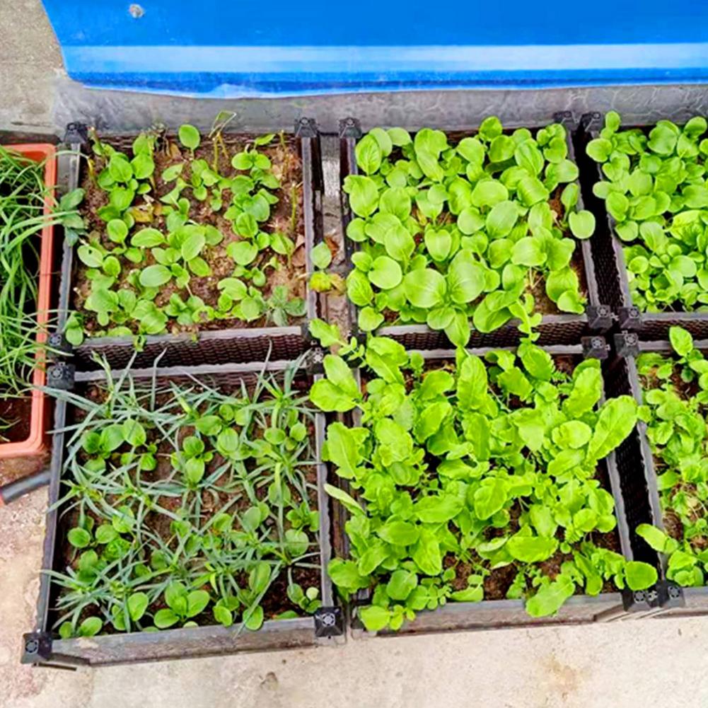Raised Planter Grow Box Rectangular Flowerpot Elevated Garden Bed Gardening Pots & Planters Planting Supplies